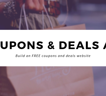 How to build a coupons & deals website using Coupon Code API